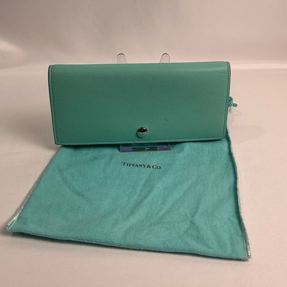Tiffany & Co. Continental Long Wallet Bi-fold Flap